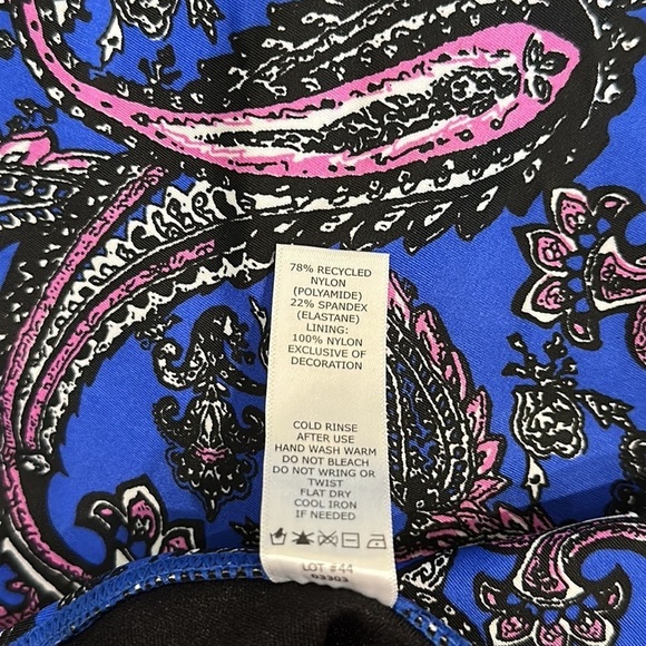 NWT Coolibar Women’s Scalloped Tankini - Size Large - Picture 4 of 4
